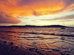 Sunset at Instow Beach