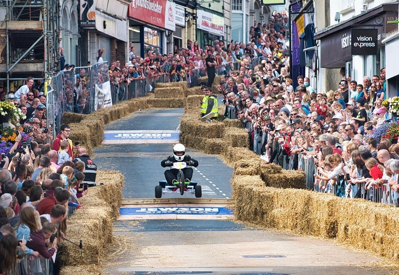 Bideford Soapbox Derby Participant