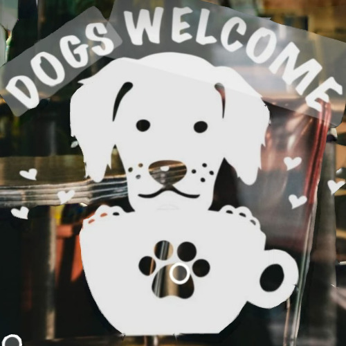 dogs are welcome in Station Masters Cafe