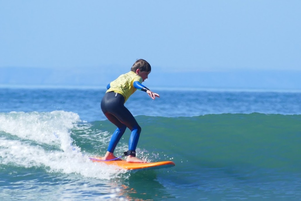 Learning to Surf at Westward Ho!