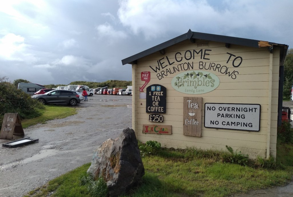 Braunton Burrows Car Park